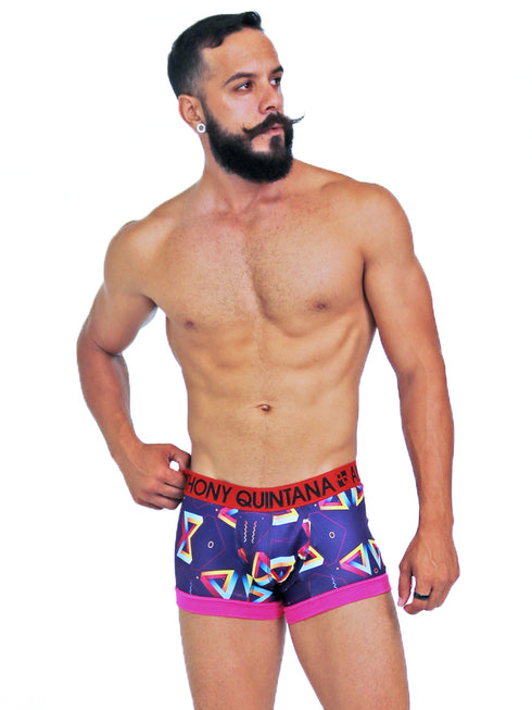 Men's Anthony Quintana Hybrid Collection Butts Up Trunk Boxer Briefs – 3-Pack