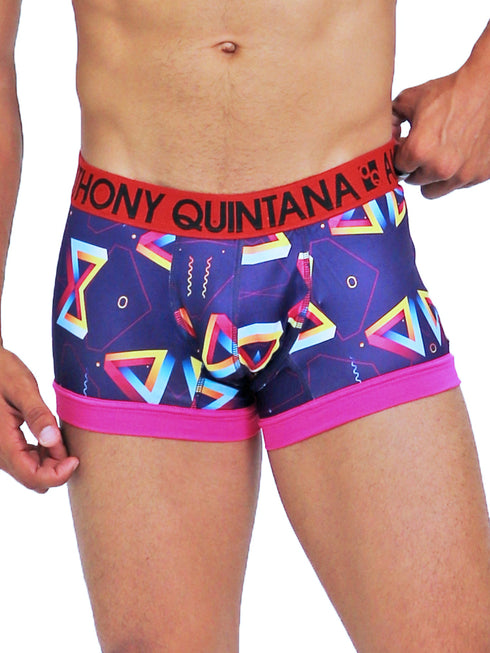 Men's Anthony Quintana Hybrid Collection Butts Up Trunk Boxer Briefs – 3-Pack