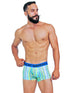 Men's AQ Trunk Men's Hybrid Collection Stripes Boxer Briefs Trunk-up Hot Pants – 3-Pack