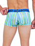 Men's AQ Trunk Men's Hybrid Collection Stripes Boxer Briefs Trunk-up Hot Pants – 3-Pack