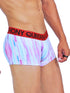 Men's AQ Trunk Men's Hybrid Collection Stripes Boxer Briefs Trunk-up Hot Pants – 3-Pack