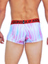 Men's AQ Trunk Men's Hybrid Collection Stripes Boxer Briefs Trunk-up Hot Pants – 3-Pack