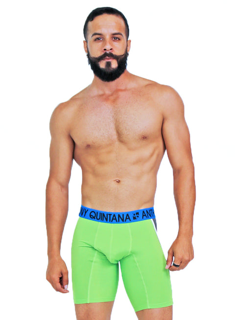 Men's AQ 3 Pack Hybrid Collection Extra Long Sporty Boxer Briefs – 3-Pack