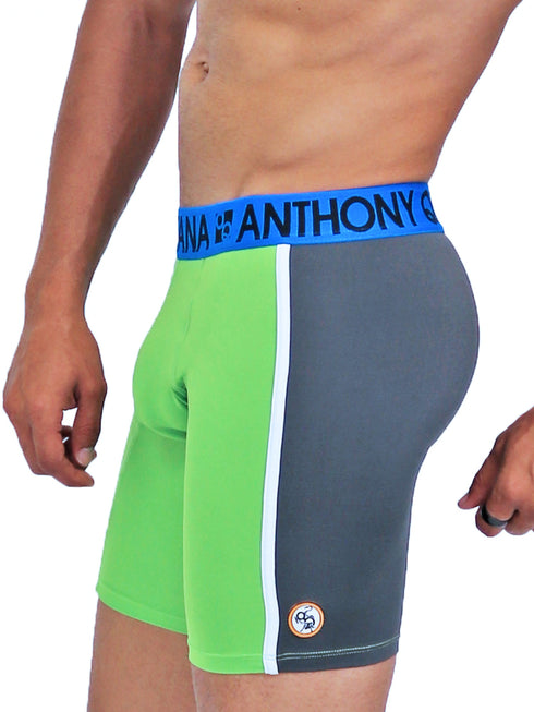 Men's AQ 3 Pack Hybrid Collection Extra Long Sporty Boxer Briefs – 3-Pack