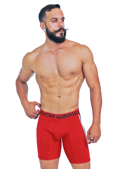 Men's AQ 3 Pack Hybrid Collection Extra Long Sporty Boxer Briefs – 3-Pack