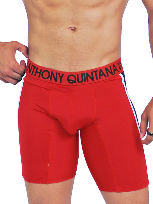 Men's AQ 3 Pack Hybrid Collection Extra Long Sporty Boxer Briefs – 3-Pack