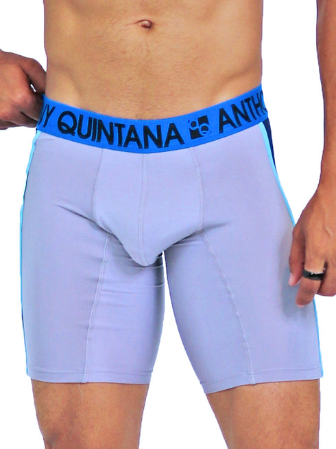 Men's AQ 3 Pack Hybrid Collection Extra Long Sporty Boxer Briefs – 3-Pack