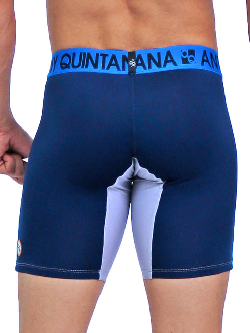 Men's AQ 3 Pack Hybrid Collection Extra Long Sporty Boxer Briefs – 3-Pack