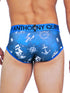 Men's AQ Hybrid Collection Nautical Boxer Briefs Trunk-up – 3-Pack