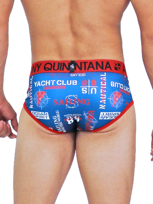 Men's AQ Hybrid Collection Nautical Boxer Briefs Trunk-up – 3-Pack