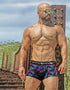 AQ4765 Men's AQ SexyTrunk Men's Hybrid Collection Boxer Briefs Trunk-up Hot Pants – 3-Pack