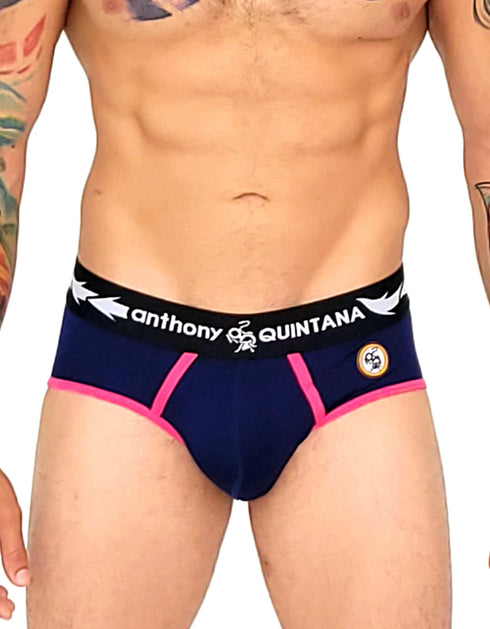 Anthony Quintana Men's Hybrid 2-in-1 Briefs & Swimwear Briefs – Premium 3-Pack Enhancing Pouch AQ4768