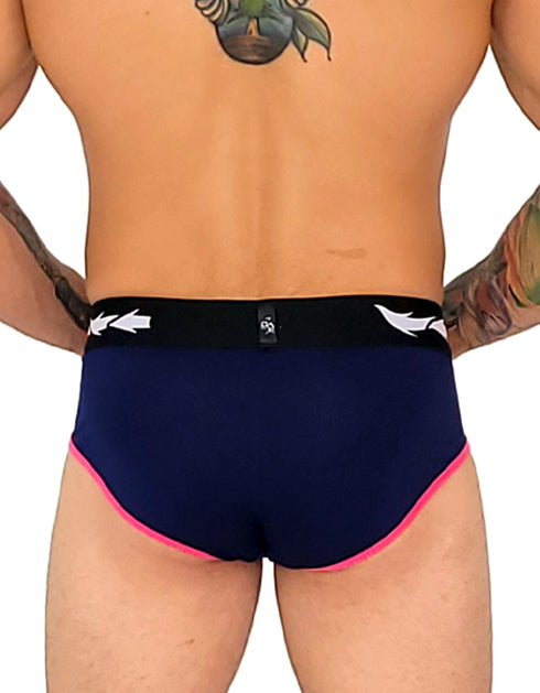 Anthony Quintana Men's Hybrid 2-in-1 Briefs & Swimwear Briefs – Premium 3-Pack Enhancing Pouch AQ4768