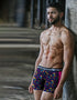 Men's AQ Hybrid Collection 2-in-1 Surf Boxer Briefs & Swimwear, Antibacterial – 3-Pack