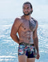 Men's AQ Hybrid 2-in-1 Bulge Enhancer Boxer Briefs & Swim Trunks – 3-Pack