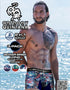 Men's AQ Hybrid 2-in-1 Bulge Enhancer Boxer Briefs & Swim Trunks – 3-Pack