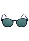 AQ Rounded Unisex Retro Sunglasses - Wine