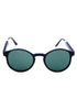 AQ Rounded Unisex Retro Sunglasses - Wine