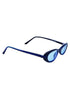 AQ Audrey Classics Retro Sunglasses - Cobalt Blue