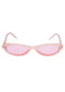 AQ Audrey Classics Retro Sunglasses - Pink