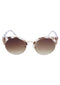 AQ Cat-Eye Unisex Retro Sunglasses - Almond