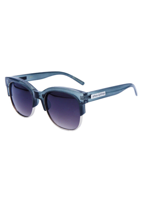 AQ Cat-Eye Metal / Plastic Retro Unisex Sunglasses - Gray & Purple
