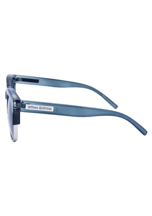 AQ Cat-Eye Metal / Plastic Retro Unisex Sunglasses - Gray & Purple