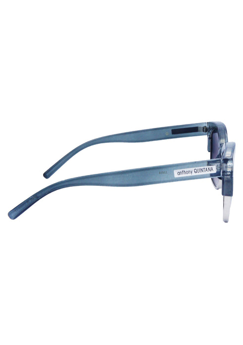 AQ Cat-Eye Metal / Plastic Retro Unisex Sunglasses - Gray & Purple