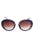 AQ Big Rounded Celebrity Retro Unisex Sunglasses
