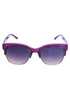 AQ Cat-Eye Unisex Retro Sunglasses - Wine