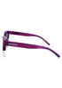 AQ Cat-Eye Unisex Retro Sunglasses - Wine