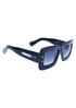 AQ Big Celebrity Square Retro Fashion Sunglasses