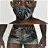 Men's AQ Sexy Swimwear Hot Pants and Mask Combo - (1x Swimwear and 1x Mask pack)