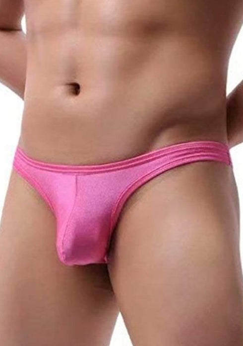 Men's Sexy Pink G-String Underwear