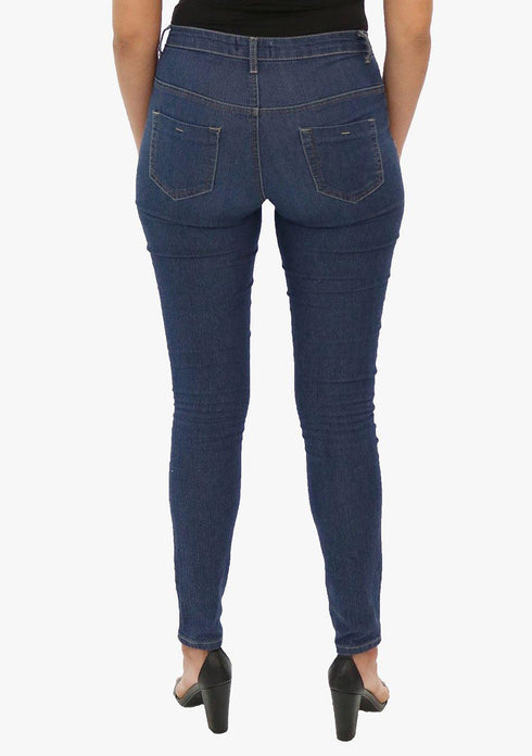 Women’s AQ Patched Skinny Fit Stretch Jean "Lexington Avenue"