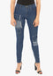 Women’s AQ Patched Skinny Fit Stretch Jean "Lexington Avenue"