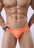 Men's AQ Retro Bikini Swimwear - Sunrise Orange