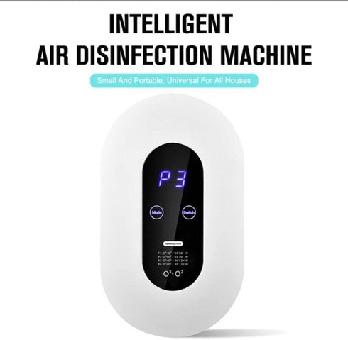 Stylish Ozone and Oxygen Negative Ionizer Purification 3D - White