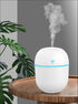 Humidifier with Led Light Lamp - White / Pink / Green