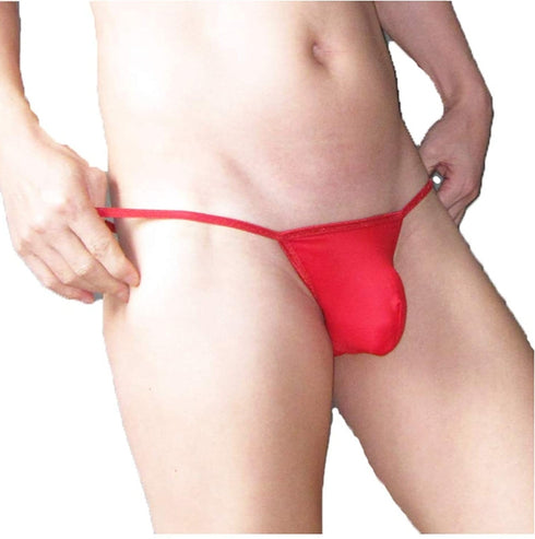 Men's Sexy Strings Tanga Bikini Underwear, with front Sculpt Tech