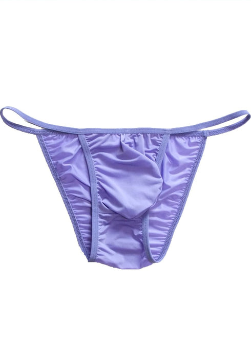 Men's Sexy Strings Tanga Bikini Underwear, with front Sculpt Tech