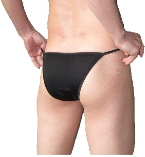 Men's Sexy Strings Tanga Bikini Underwear, with front Sculpt Tech