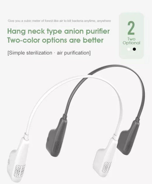 Fashion Ion Personal Oxigen Purification 3D Grey