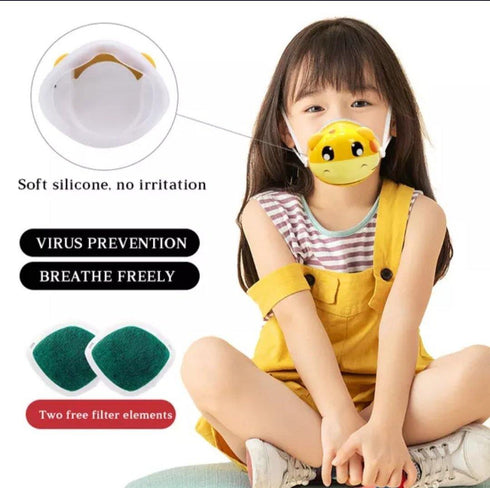 Kid's 3D Fashion Protective Mask BABY TIGER - 5+ years old