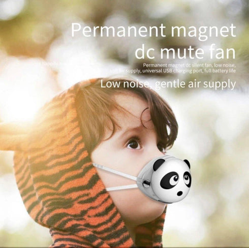 Kid's 3D Fashion Protective Mask HAPPY PANDA - 5+ years old