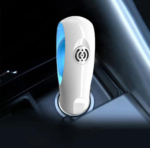 Fashion Car Oxigen Negative Ionizer Purification 3D White Be Safe, Be Fashion