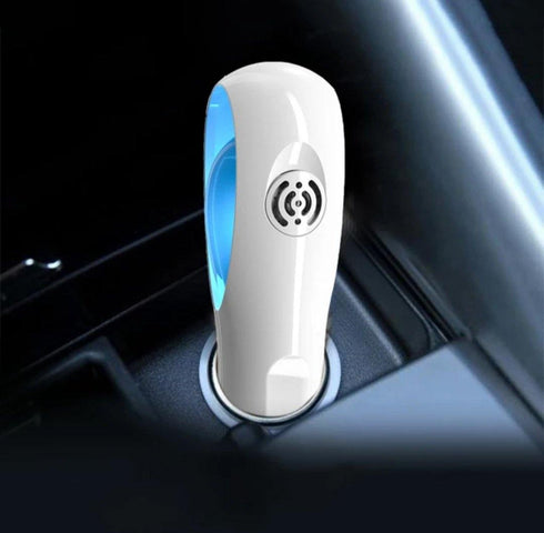 Fashion Car Oxigen Negative Ionizer Purification 3D White Be Safe, Be Fashion