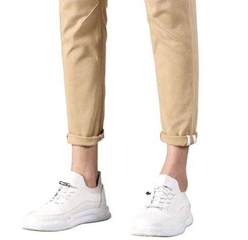 Men’s P&P Cropped Skinny Fit Stretch Chino Pants