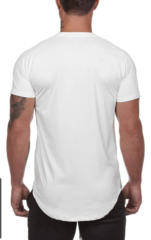Men's Athletic Fit Basic Crew Neck Short Sleeve T-Shirt
