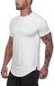 Men's Athletic Fit Basic Crew Neck Short Sleeve T-Shirt